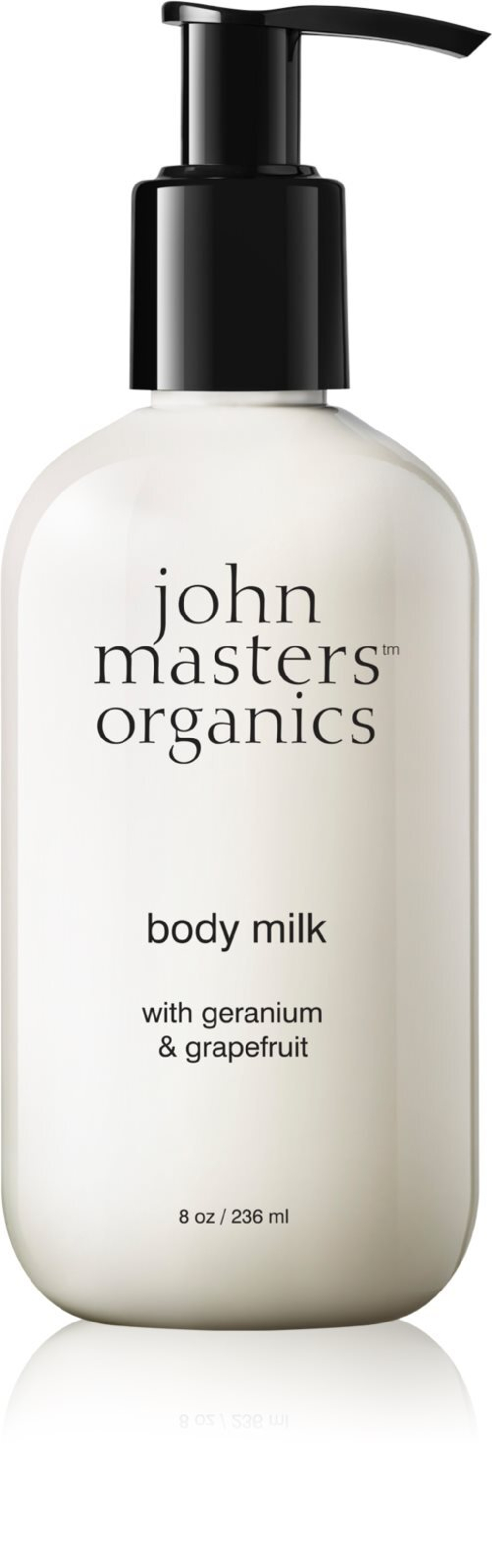 John Masters Organics Geranium & Grapefruit Body Milk - успокаивающее молочко для тела /   236  ml  / GTIN 669558002050