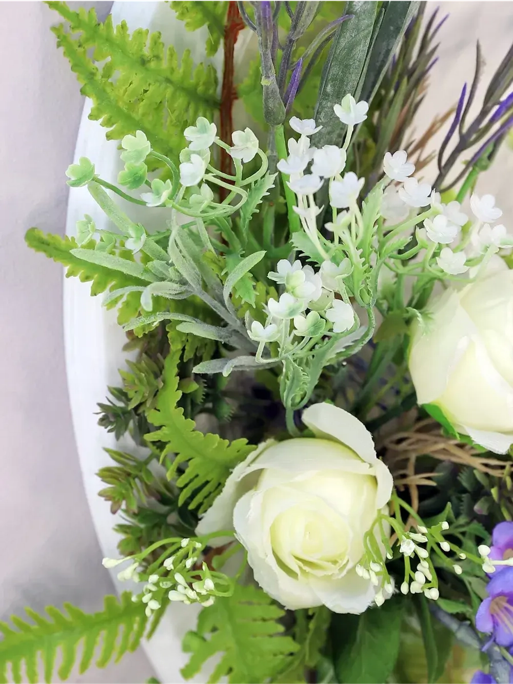 Панно на стену для интерьера с цветами 55*31 см