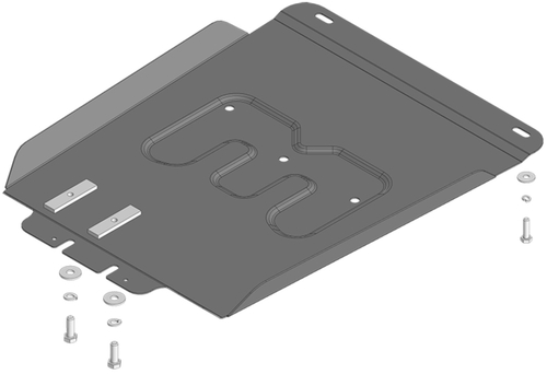 Защита стальная 2 мм кпп для Foton Tunland G7 Motodor.77505