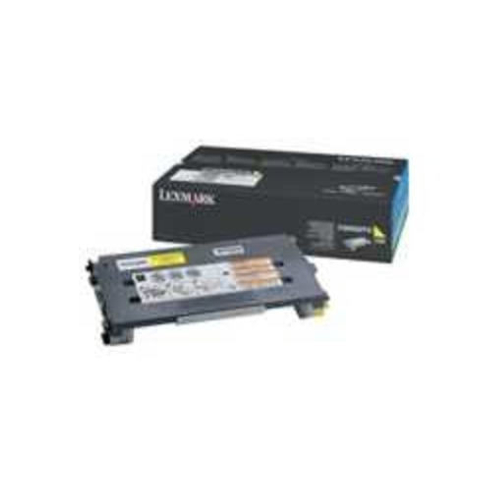 Lexmark C500 Yellow Toner Cartridge (1.5K) Подлинный Желтый C500S2YG