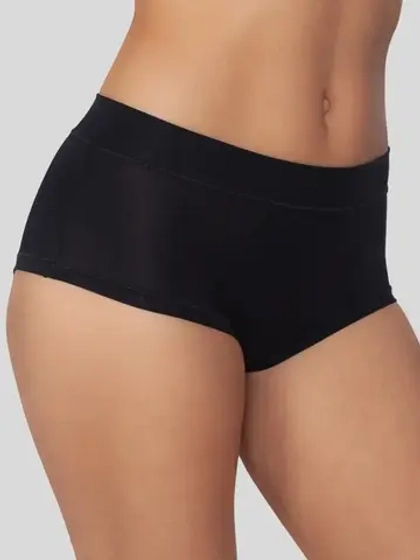 Трусы шортики высокие бамбук