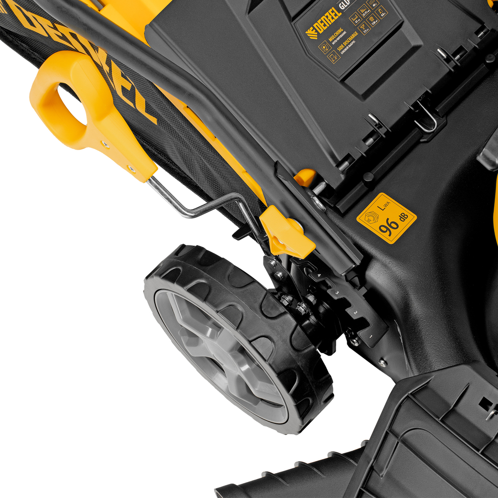 Газонокосилка бензиновая GLD-410SP-K, 150 см3, 41 см, привод, 40 л// Denzel