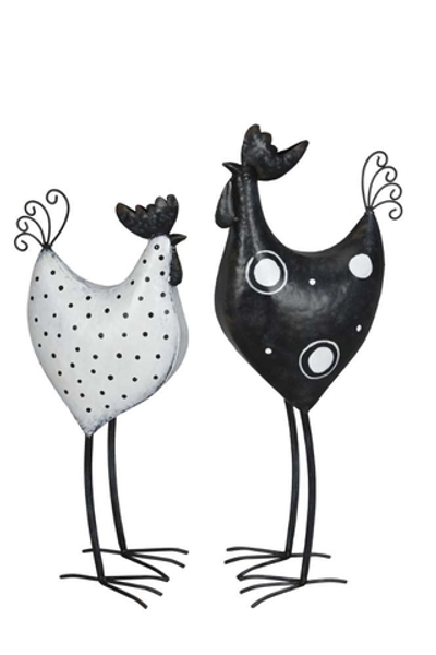 Декор "Курица/Петух" в ассортименте 20x14,5xH44см / 21x14,5xH50см