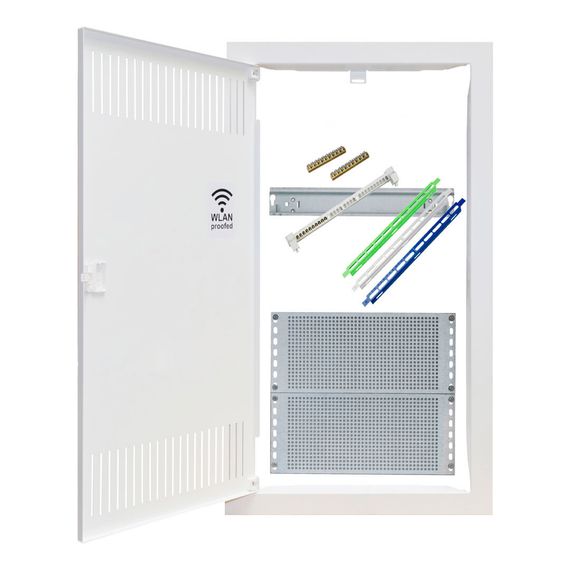 Рама, дверь и вставки для комбинированного щита 36 модулей Schrack Technik BK0855032F(K)