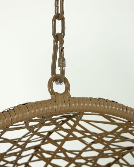 Подвесное кресло Florina коричневое