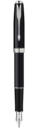 Перьевая ручка Parker Sonnet F530, цвет: LaqBlack СT, перо: F, перо: золото 18К, S0808810