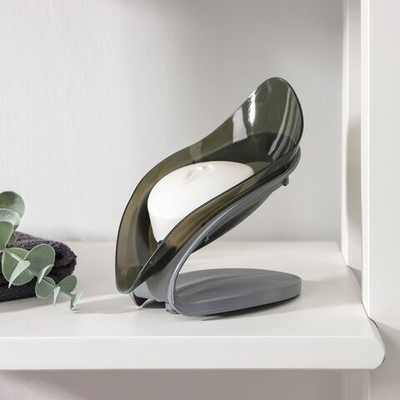 Черная мыльница «Капелька»