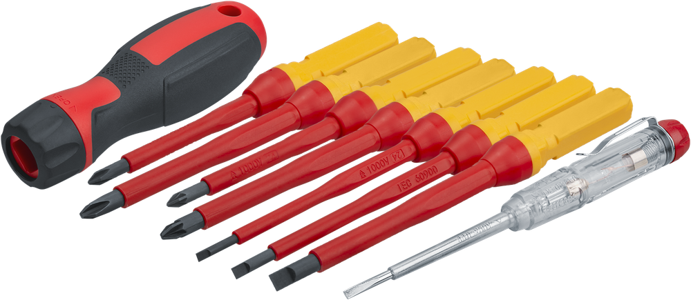 Отвёртка Navigator 99 994 NHT-Otd05-H8 (диэлектрическая, с битами, набор 8 шт.)