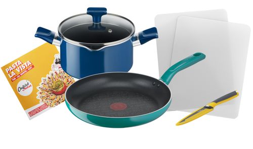Набор посуды Tefal ChefClub 6 предметов 20/28 см G804S404