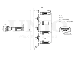 Катушка зажигания UNIO IGC-10047
