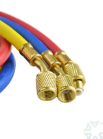 Шланги заправочные (90 см) 336RYB (1/4" - 1/4" SAE)