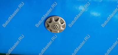 Надувной бассейн «Одноцветный» 10*10*0,8 м