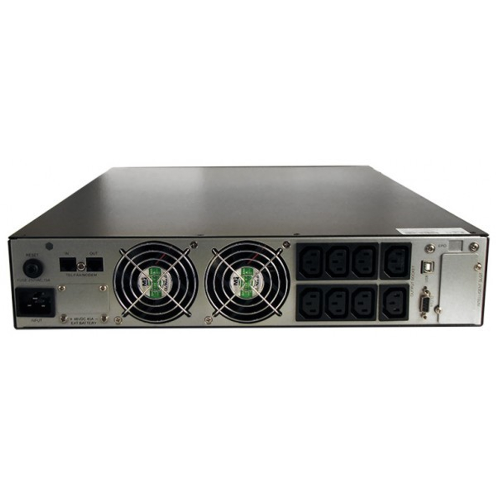 ИБП с двойным преобразованием N-Power Pro-Vision Black M2000 P RT ─ однофазный ИБП 2000 ВА 19"