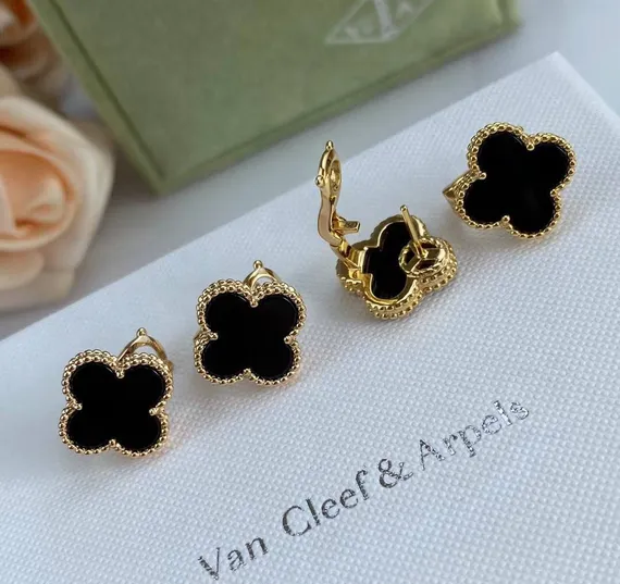 Серьги VAN CLEEF & ARPELS Vintage Alhambra