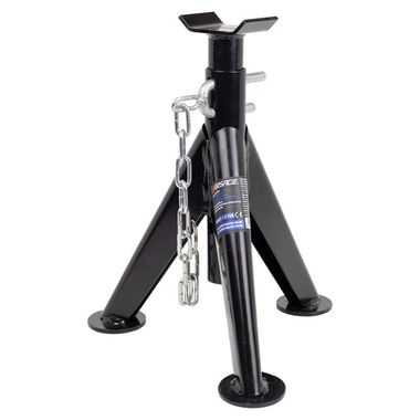 Подставка ремонтная механическая с двойной фиксацией и упортными пятками 1.5т Forsage F-TRF30151-1