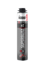 Клей-пена монтажная "KUDO SUPERBLITZ HT" 650 МЛ универс.профи