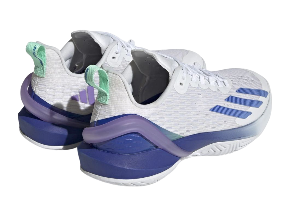 Женские теннисные кроссовки Adidas Adizero Cybersonic W - cloud white/blue fusion/pulse mint