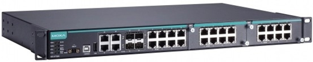 Коммутатор управляемый MOXA IKS-6728A-4GTXSFP-HV-T