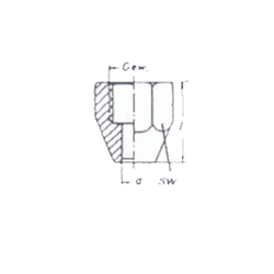 Гайка накидная DN 10 18x1.5