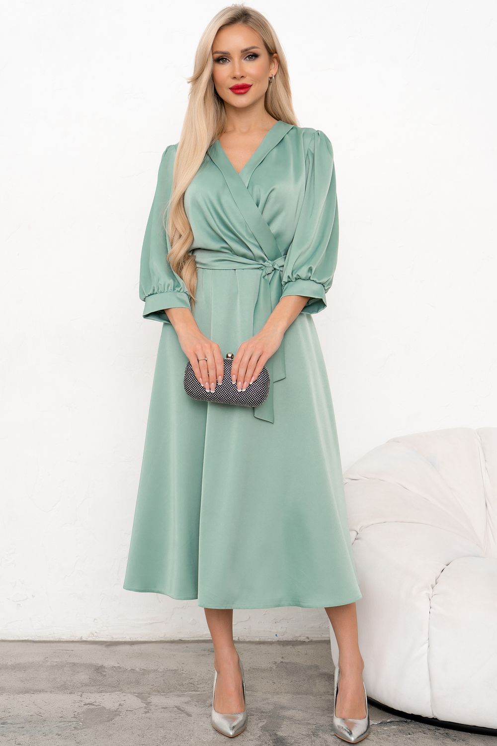 Платье Аскания (мята) Р11-1203/2 Nikol