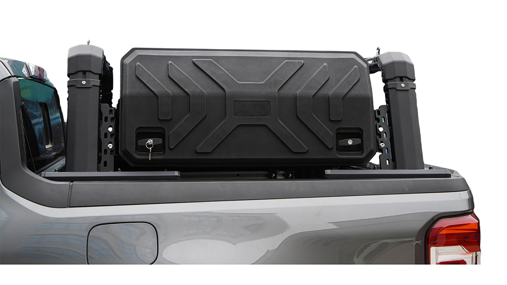 Силовой каркас-кунг Baja Racing (тип А) с 2-мя малыми боковыми ящиками Mitsubishi L200, Isuzu D-MAX, Nissan Navara