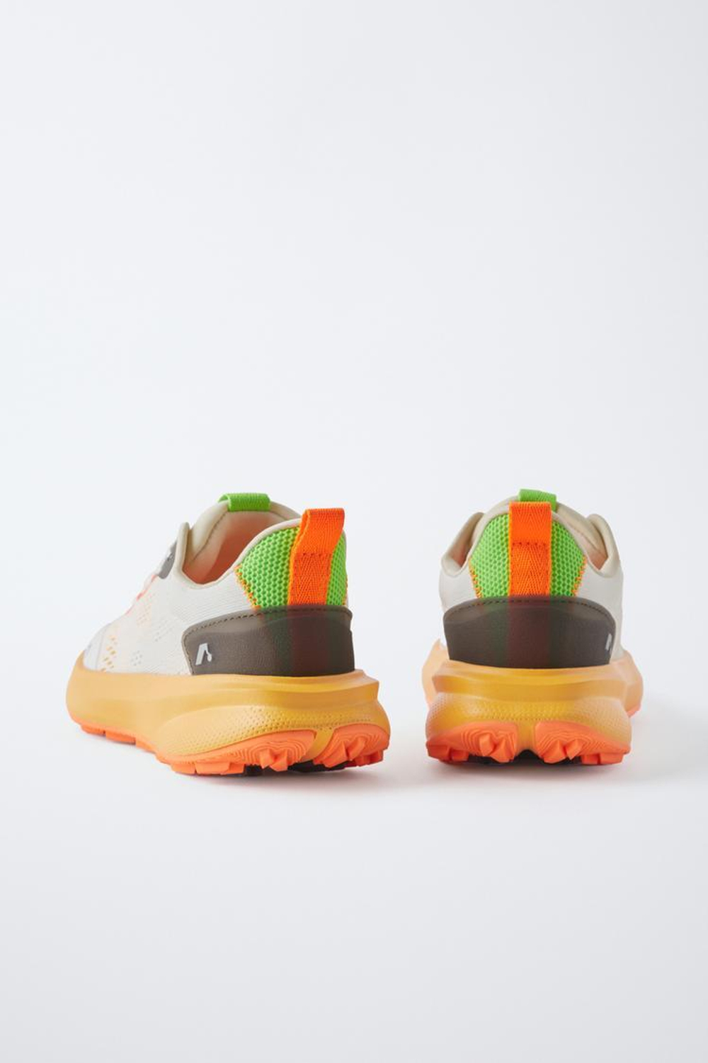 ZARA КРОССОВКИ, ОРАНЖЕВЫЙ