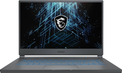 Ноутбук 15,6" MSI Stealth 15M A11UEK-276XRU Core i7 11375H/16Gb/512Gb SSD/NV RTX3060 6Gb/15.6" FullHD/DOS Серый 9S7-156311-276