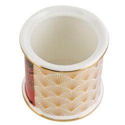 Банка с крышкой "Casablanca" 12,5х9см v=350мл (фарфор) (подарочная упаковка)