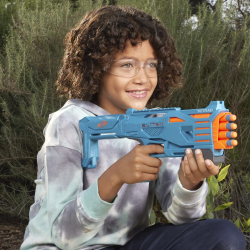 Hasbro Nerf Elite 2.0 - пусковая установка Tetrad QS 4 + дротики / артикул   F5025  / GTIN 5010993937882