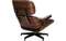 Кресло с оттоманкой Eames Lounge Premium, состаренная кожа