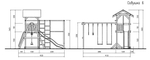 Детская площадка для дачи Савушка - 6