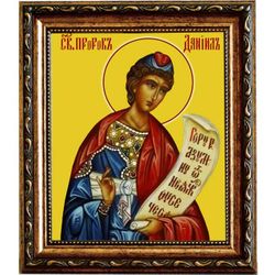 Даниил Святой пророк. Икона на холсте.