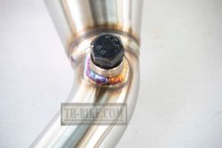 Full Exhaust System for Honda CRF250L-M-Rally (2012-2020). Made in Thailand. MOTO-X V.1 Carbon