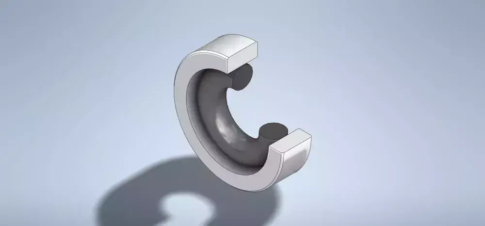 Уплотнение поршня DK108 160x139x8.1 HENLICH