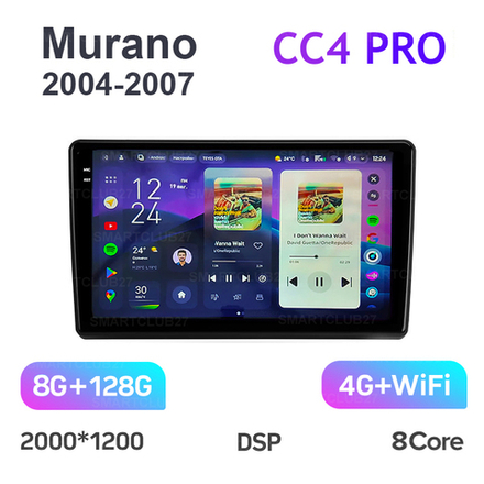 Teyes CC4 Pro 9" для Nissan Murano 2004-2007