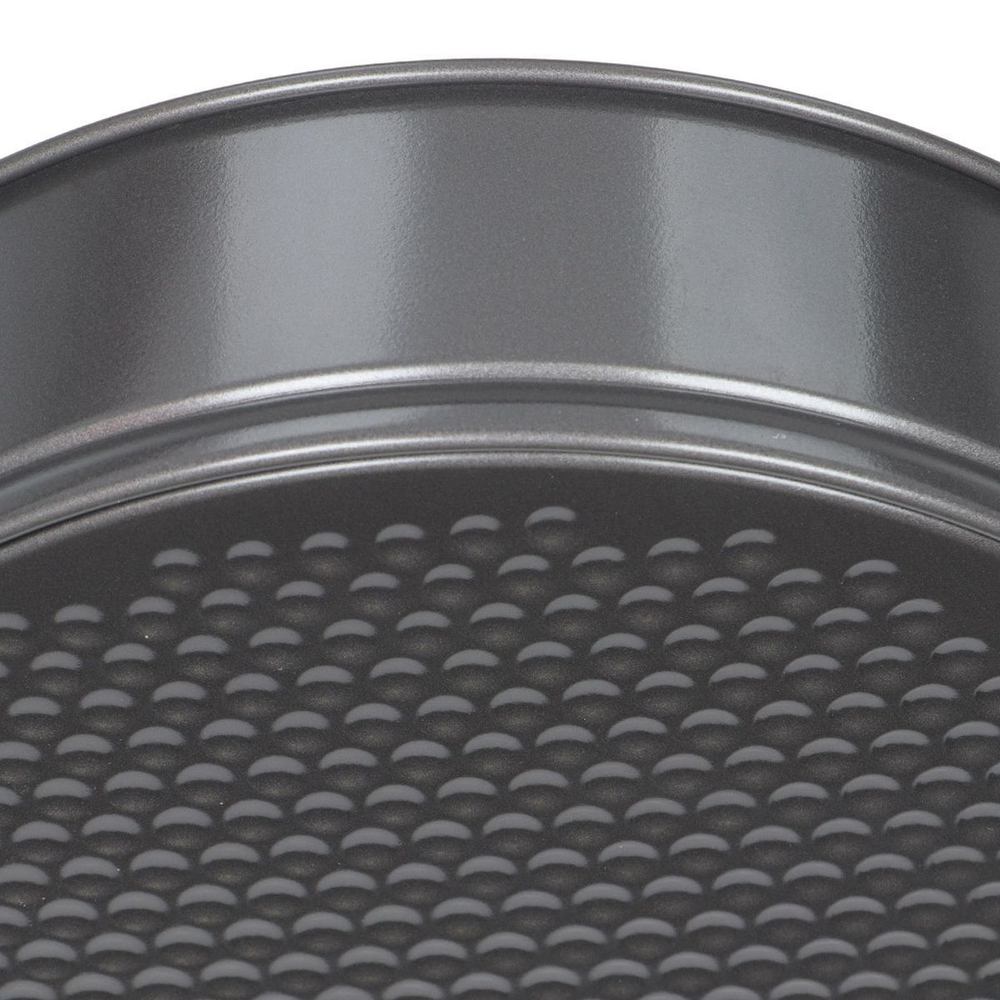 Форма для выпечки сталь, 24х24х6.8 см, антиприг, кругл, разъем, Daniks, К-803