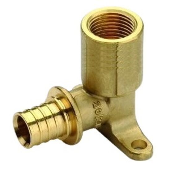 Угольник настенный Stout 20-Rp 1/2" с длинным нарезным патрубком (SFA-0032-002012)