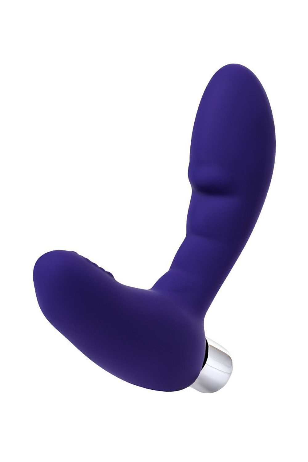 Фиолетовый вибростимулятор простаты Bruman - 12 см. (Цвет: фиолетовый)