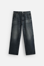 Джинсы relaxed fit straight-leg