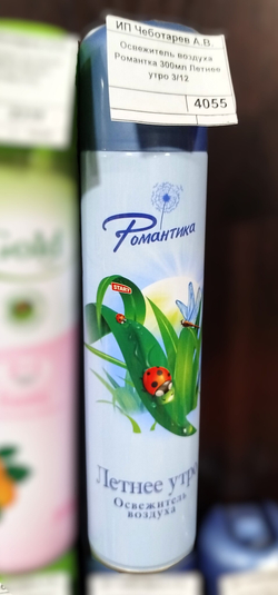 Освежитель воздуха Романтика 300 мл. Летнее утро