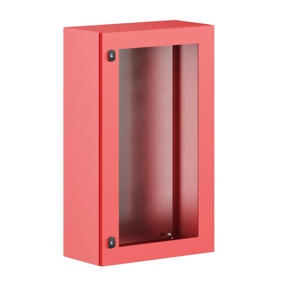 Корпус навесной ST с М/П с прозрачной дверью ВxШxГ 600x600x400 мм, RAL3020, IP66
