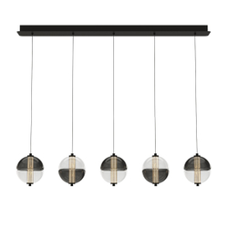 Подвесной светильник MD24022079-5B black/smoky