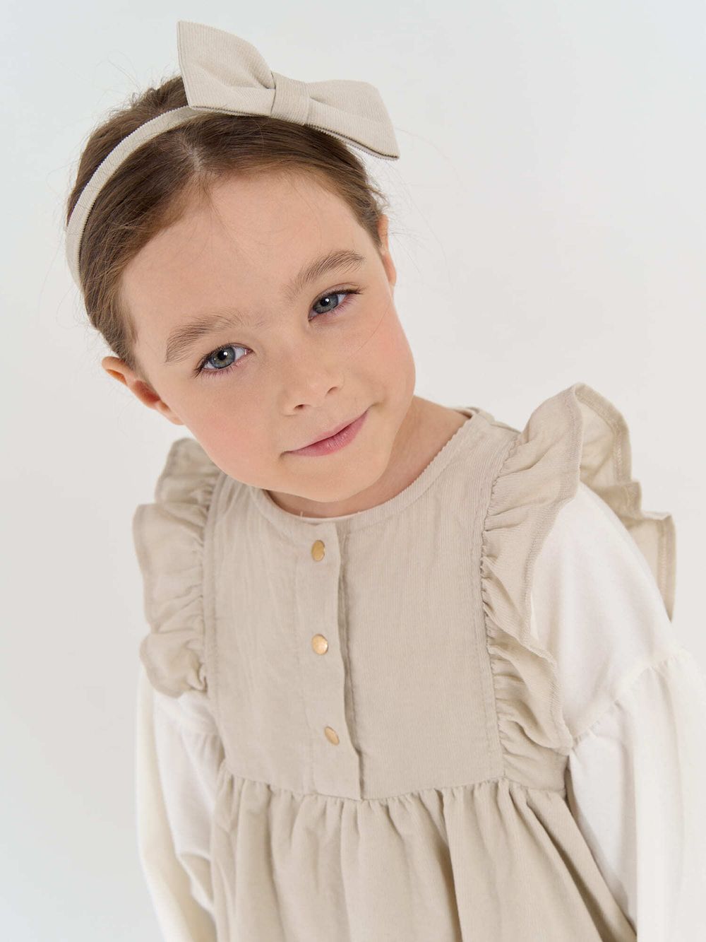 Повязка бант "Экрю"