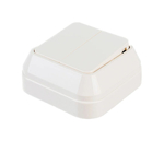 Выключатель 2-кл с подсветкой MAKEL 45123