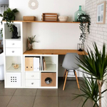 Cтеллаж Фора 4, 77*38*77 см, белый