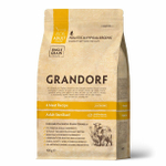 Сухой корм GRANDORF CAT 4 Meat PROBIOTIC STERILISED 4 вида мяса пробиотиками для стерилизованных кошек 400 г