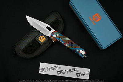 Нож Vosteed Thunderbird сталь M390 Satin рукоять Magpie G10