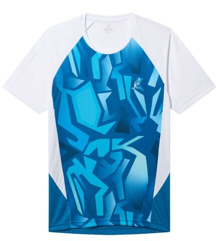 Мужская теннисная футболка Australian Ace Abstract T-Shirt - ottanio