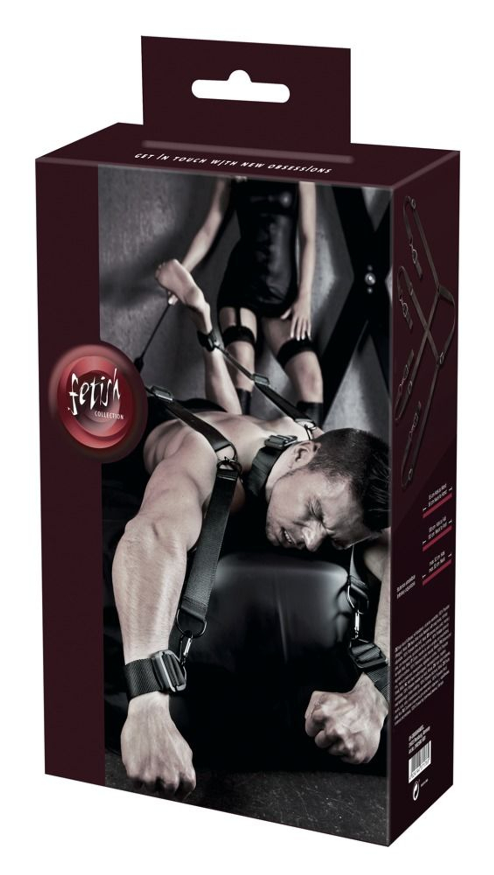 Мужской набор для подневолья (Цвет: черный)