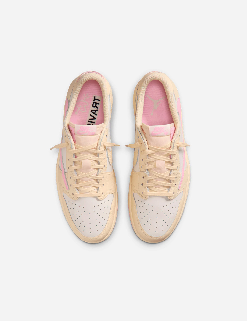 Travis Scott x Jordan 1 Low "Shy Pink"